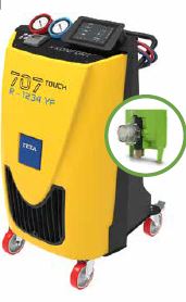 Konfort 707R TOUCH RID установка для заправки хладогента r1234yf